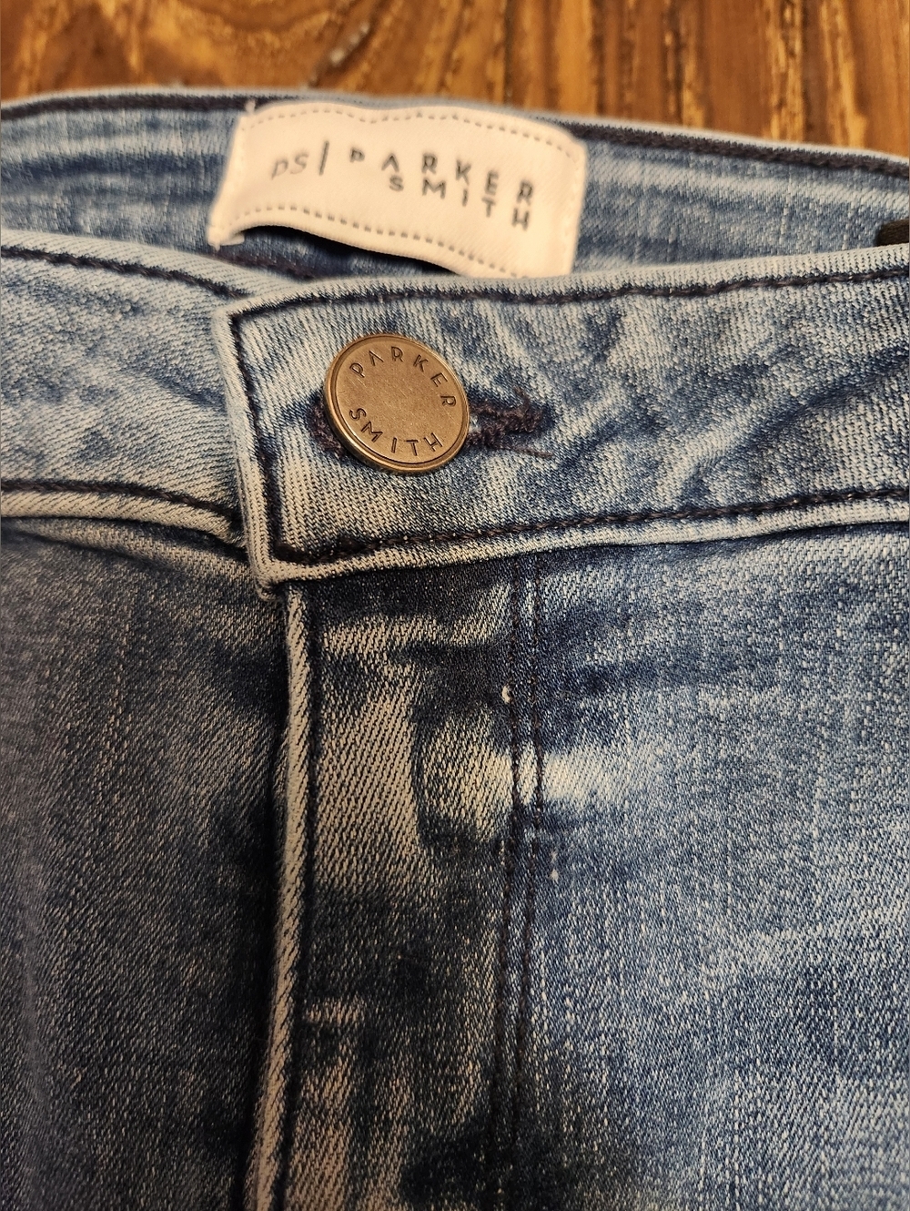 PARKER SMITH Women's Straight-Leg Blue Jeans Sz 30 - Picture 4 of 8
